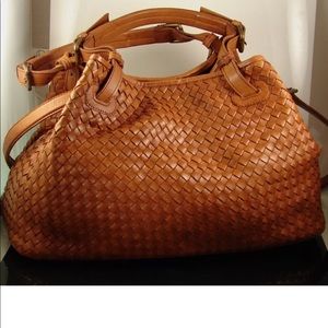 Valentina Woven Top Handle Clutch Bag main image 1